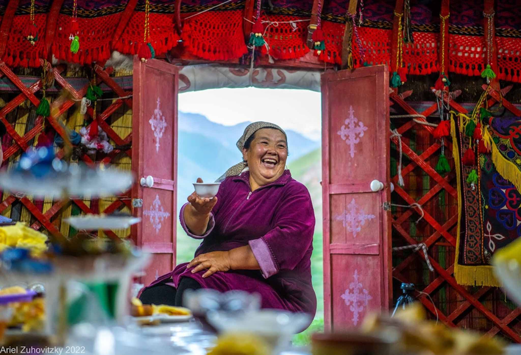 Exklusiv für Frauen in Kirgisistan